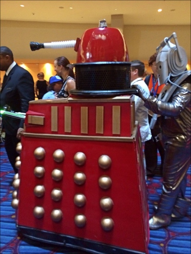 The Dalek and Cyberman appear again!