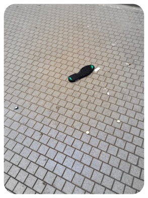 Someone lost their sole at Dragon Con.